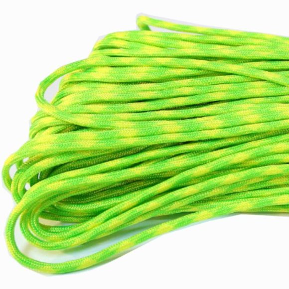 Other - 50' Paracord - Neon Yellow and Green